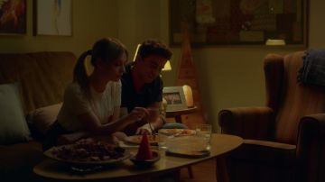 Ralph Lauren Sweater with red heart worn by Carla (Ester Expósito) as seen in Elite (Season 2 Episode 4)