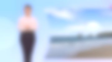 La subida de lunares de Virginie Hilssone en Météo de France 2