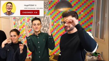 The shirt Farah green scope by HugoPosay in his video HOAXES TELEPHONE FUNNY with @FastGoodCuisine, @Juliet Jahm & @Lonni