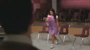 La robe Marc Jacobs portée par Rachel Berry (Lea Michele) dans Glee (S01E10)