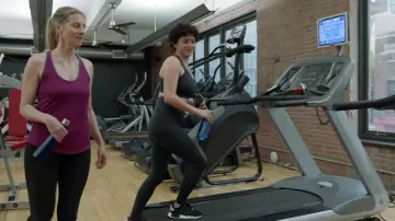 Adidas NMD R1 sneakers in black worn by Dory Sief (Alia Shawkat) as seen in Search Party (S03E04)