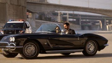 The Chevrolet Corvette convertible of Lucifer Morningstar (Tom Ellis) in the series, Lucifer
