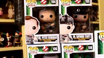 Funko Pop! Figure "Venkman" as seen in Ghostbusters Funko Pop review: Peter Venkman, Ray Stanz, Egon Spengler, Slimer and Stay Puft YouTube video