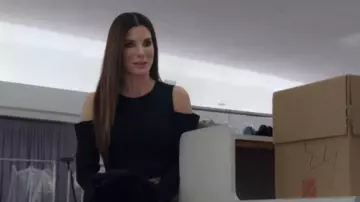 Black dress worn by Debbie Ocean (Sandra Bullock) in Ocean's Eight