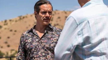 Floral button down shirt worn by Lalo Salamanca (Tony Dalton) in Better Call Saul (Season 5 Episode 10)