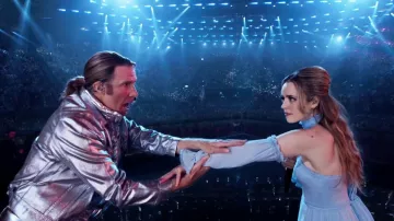 Silver leather jacket worn by Lars Erickssong (Will Ferrell) in Eurovision Song Contest: The Story of Fire Saga