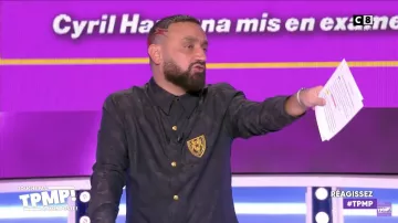 La chemise Richard Valentine portée par Cyril Hanouna dans Touche pas à mon poste