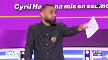 The shirt Richard Valentine range by Cyril Hanouna in Touche pas à my post