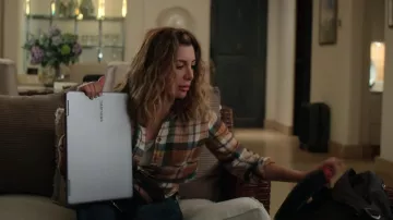 Plaid shirt worn by Wesley (Nasim Pedrad) as seen in Desperados