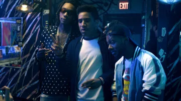 Dots shirt worn by Wiz Khalifa as seen in The After Party