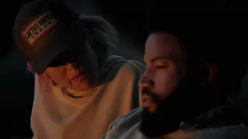 Cactus Ropes Trucker Hat worn by Teeter (Jennifer Landon) in Yellowstone (S03E03)