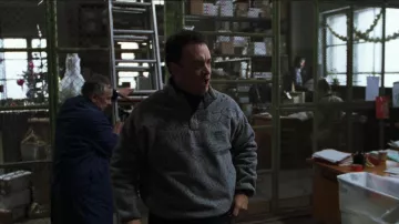 La patagonie, le Pull porté par Chuck Noland (Tom Hanks) comme on le voit dans Cast Away