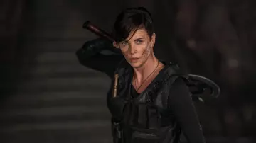 Doule axe used by Andy (Charlize Theron) in The Old Guard