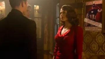 Red Dress Worn By Peggy Carter Hayley Atwell In Captain America First Avenger Spotern