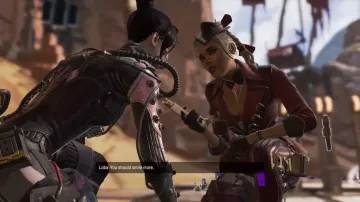 The required legendary wolf queen (Bootlegger) in Loba''s Last Request Finisher