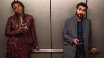 The dress A. L. C. worn by Leilani (Issa Rae) in The Love Birds