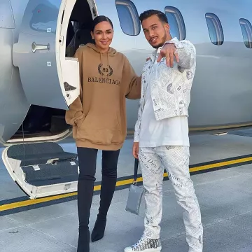 Pantalones estampados Dior Los periódicos que lleva Laurent Correia en su cuenta de Instagram @iam_billionaire 
