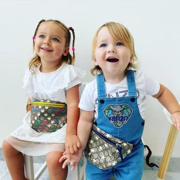 El bolso de plátano gucci que lleva el Chelsea en la cuenta de Instagram de @cayden.correia 
