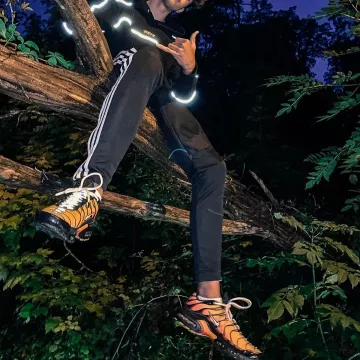 La paire de sneakers Nike TN portée par Inoxtag sur son compte Instagram @inoxtagytb 