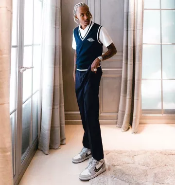 Zapatillas Nike Jordan 1 Retro High Dior usadas por Rich the Kid en su cuenta de Instagram @richthekid