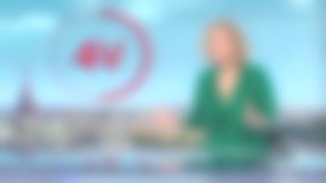 La blusa verde flotante, el corto valle de Caroline Roux en Télématin les 4 vérités