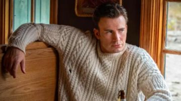 Cable Sweater worn by Ransom Drysdale (Chris Evans) in Knives Out