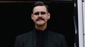 Noir les lunettes de soleil portées par le Dr Ivo Robotnik (Jim Carrey) dans Sonic the Hegdehog