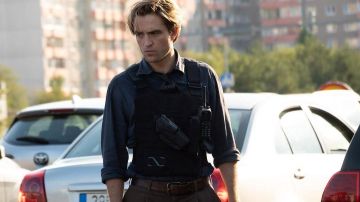 Leather belt worn by Robert Pattinson in Tenet