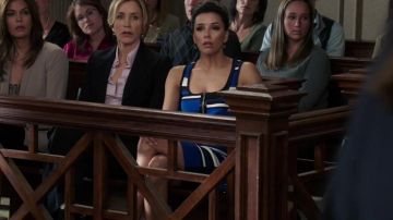 The dress wore striped Karen Millen, worn by Gabrielle Solis (Eva Longoria) in Desperate Housewives (S08E22)
