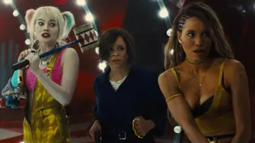 Bralette canario negro usado por Dinah Lance / Canario negro (Jurnee Smollett-Bell) en Birds of Prey (y la emancipación fantabulosa de una Harley Quinn)