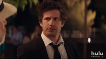 Black Suit worn by Nyles (Andy Samberg) in Palm Springs
