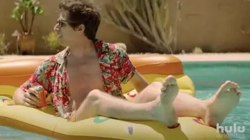 Inflatable Pizza Slice Pool Float used by Nyles (Andy Samberg) in Palm Springs