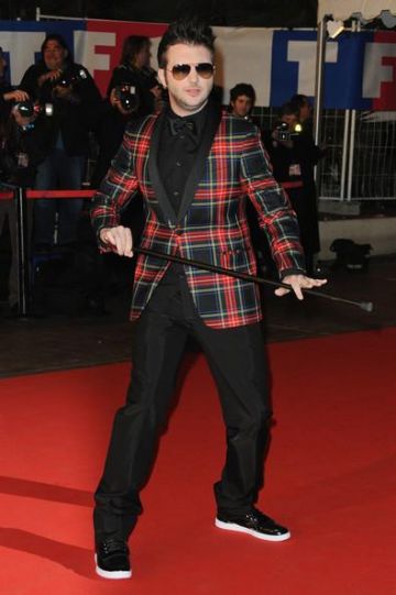 Bastón de Helmut Fritz en los NRJ Music Awards 2010