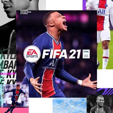 Maillot PSG 2020-2021 worn by Kylian Mbappé on the account Instagram of @k. mbappe 