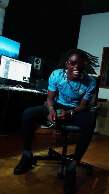 The Puma jersey Manchester City worn by Koba LaD on his account Instagram @koba_lad