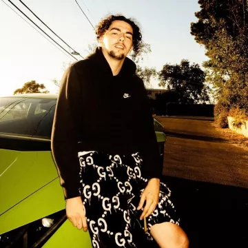 Gucci GG Shorts Pantalons portés par JD, un ami de Lil Mosey sur son Instagram account @bandkidjay