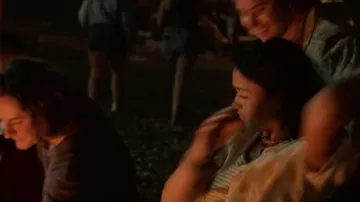 Urban Outfitters Striped Cami worn by Kiara (Madison Bailey) in Outer Banks (S01E01)