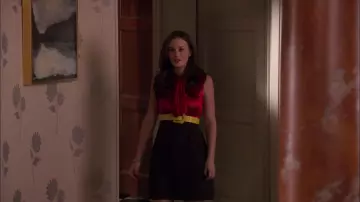 Alice + Olivia Jabot Dress worn by Blair Waldorf (Leighton Meester) in Gossip Girl (S02E12)