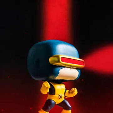 La fi­gu­rine Funko Pop! Cy­clope sur le compte Instagram de @funko_europe