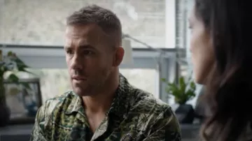 Printed shirt worn by Wade Wilson (Ryan Reynolds) as seen in Deadpool