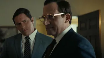 Eyeglasses golden Donald Rumsfeld (Steve Carell) in Vice