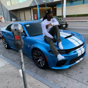 La paire de Nike Air Force 1 portée par Offset sur son compte Instagram @offsetyrn 