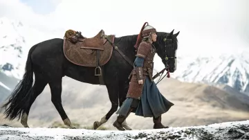 Armadura usada por Mulan (Liu Yifei) en Mulan