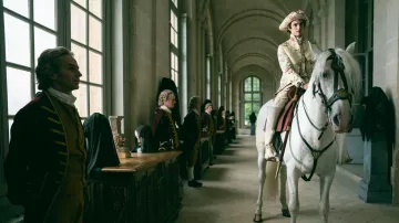 The cloak worn by Donatien de Montargis (Julien Frison) in The Revolution (S01)