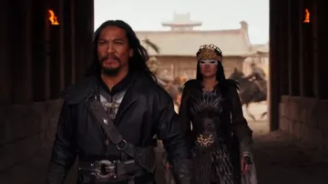 Black jacket worn by Böri Khan (Jason Scott Lee) in Mulan