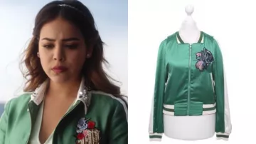 Le bomber vert de Lu Montesinos (Danna Paola) dans Élite