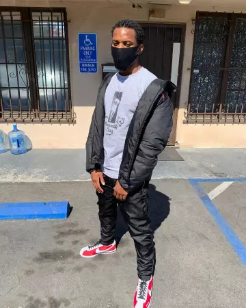 Nike Cortez worn by Denzel Curry on his account Instagram @denzelcurryph