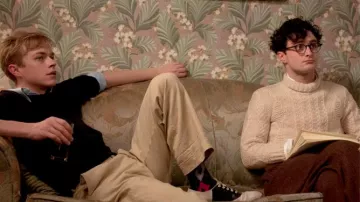 Jersey de punto usado por Allen Ginsberg (Daniel Radcliffe) en Kill Your Darlings