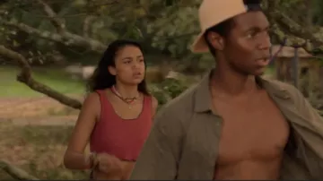 Crochet top worn by Kiara (Madison Bailey) in Outer Banks (S01E08)