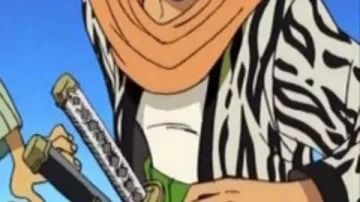 Kimono of Roronoa Zoro (Tony Beck) in One Piece (S04E05)